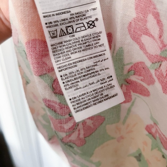 Old Navy Colorful Floral Midi Dress - Picture 5 of 5
